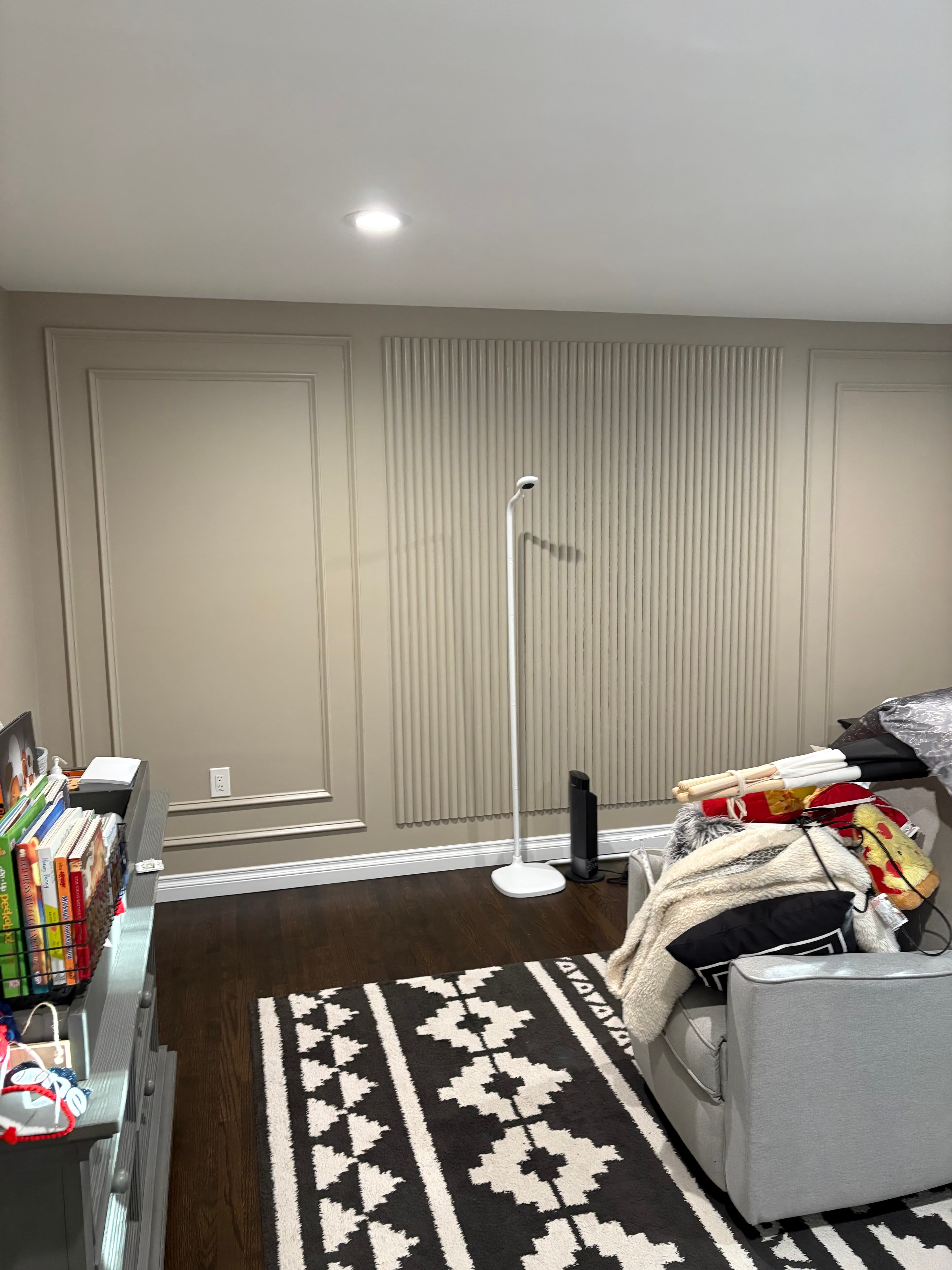 Bathroom shower installation