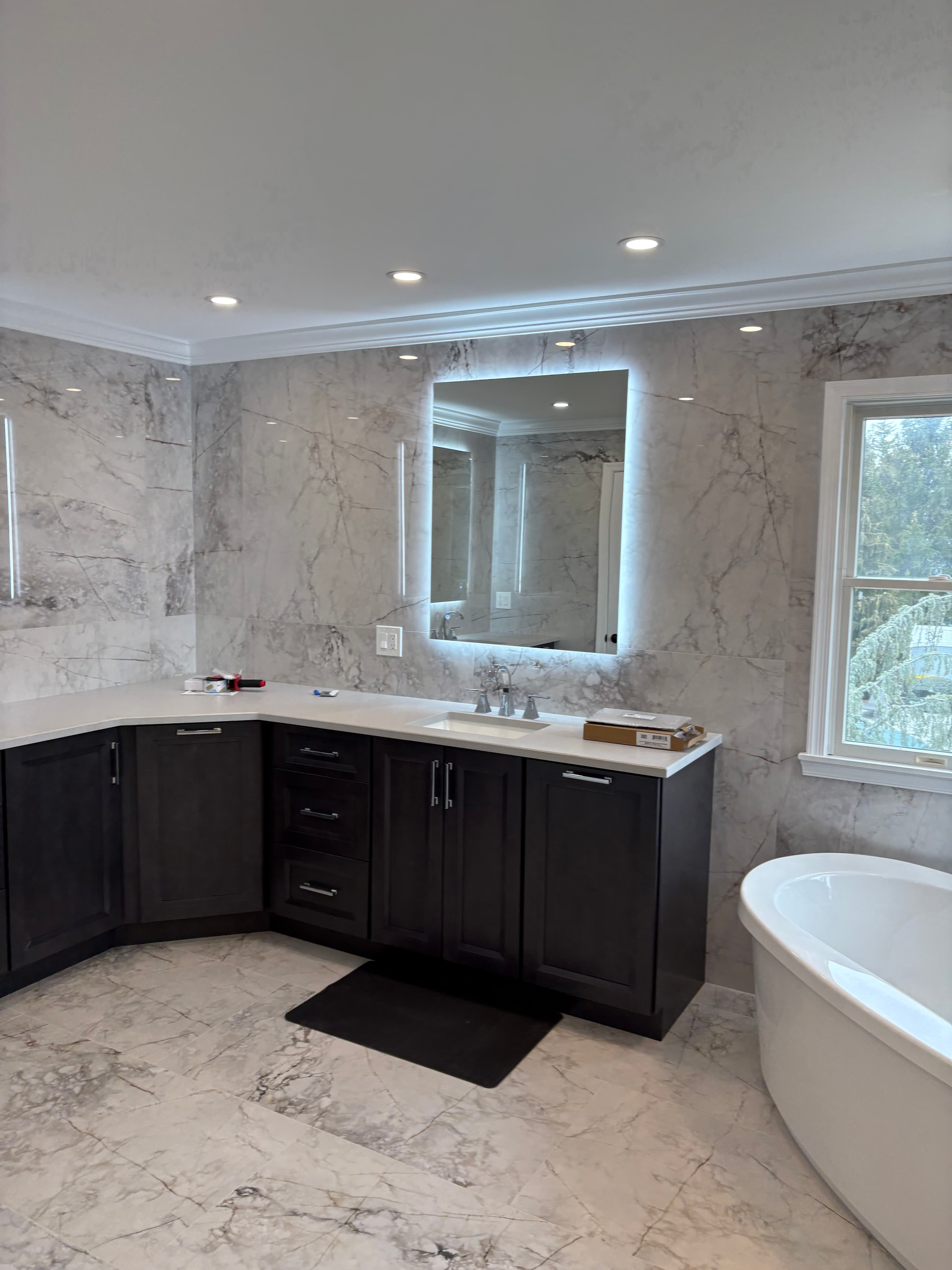 Contemporary bathroom