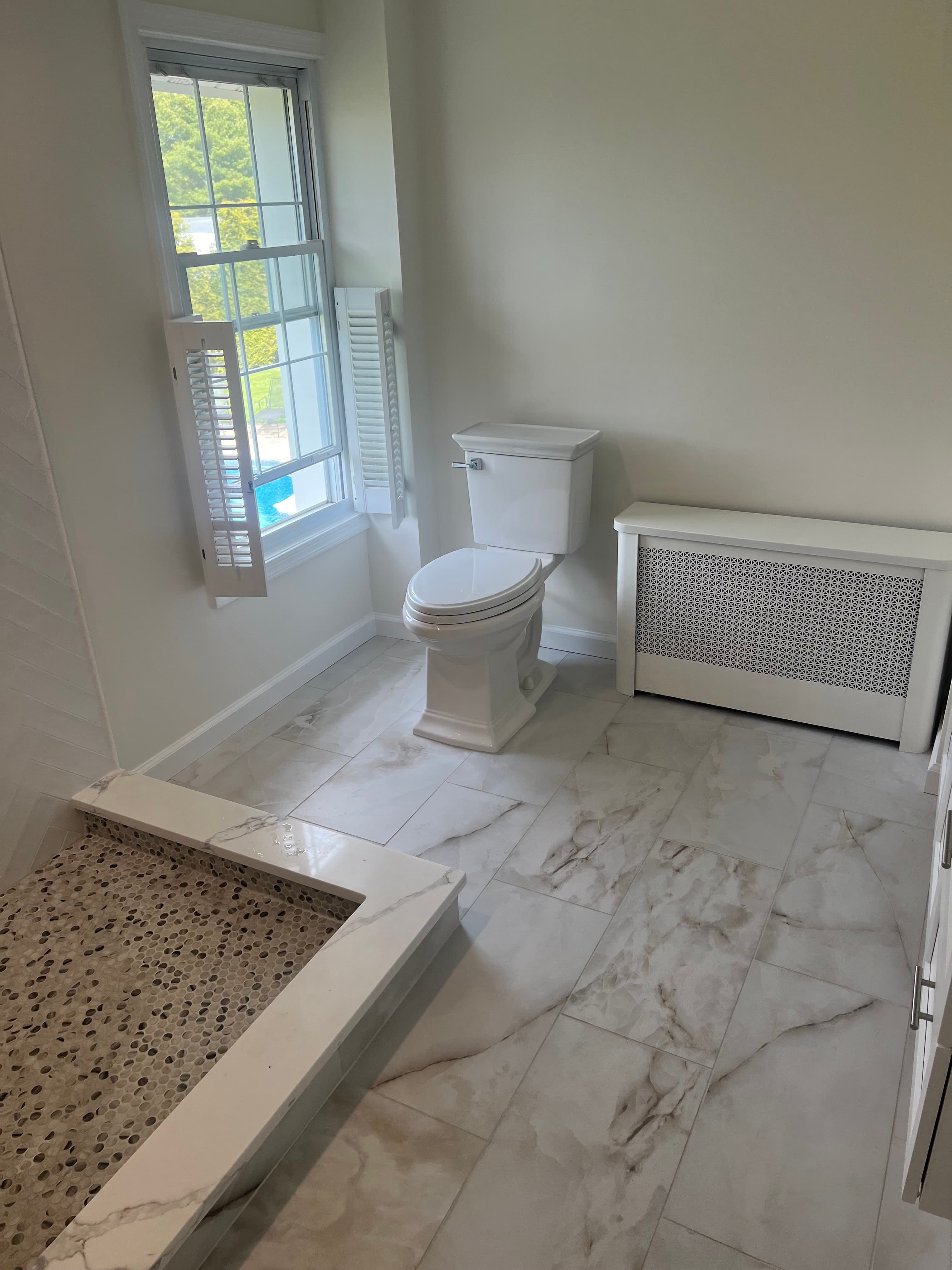 Bathroom renovation project