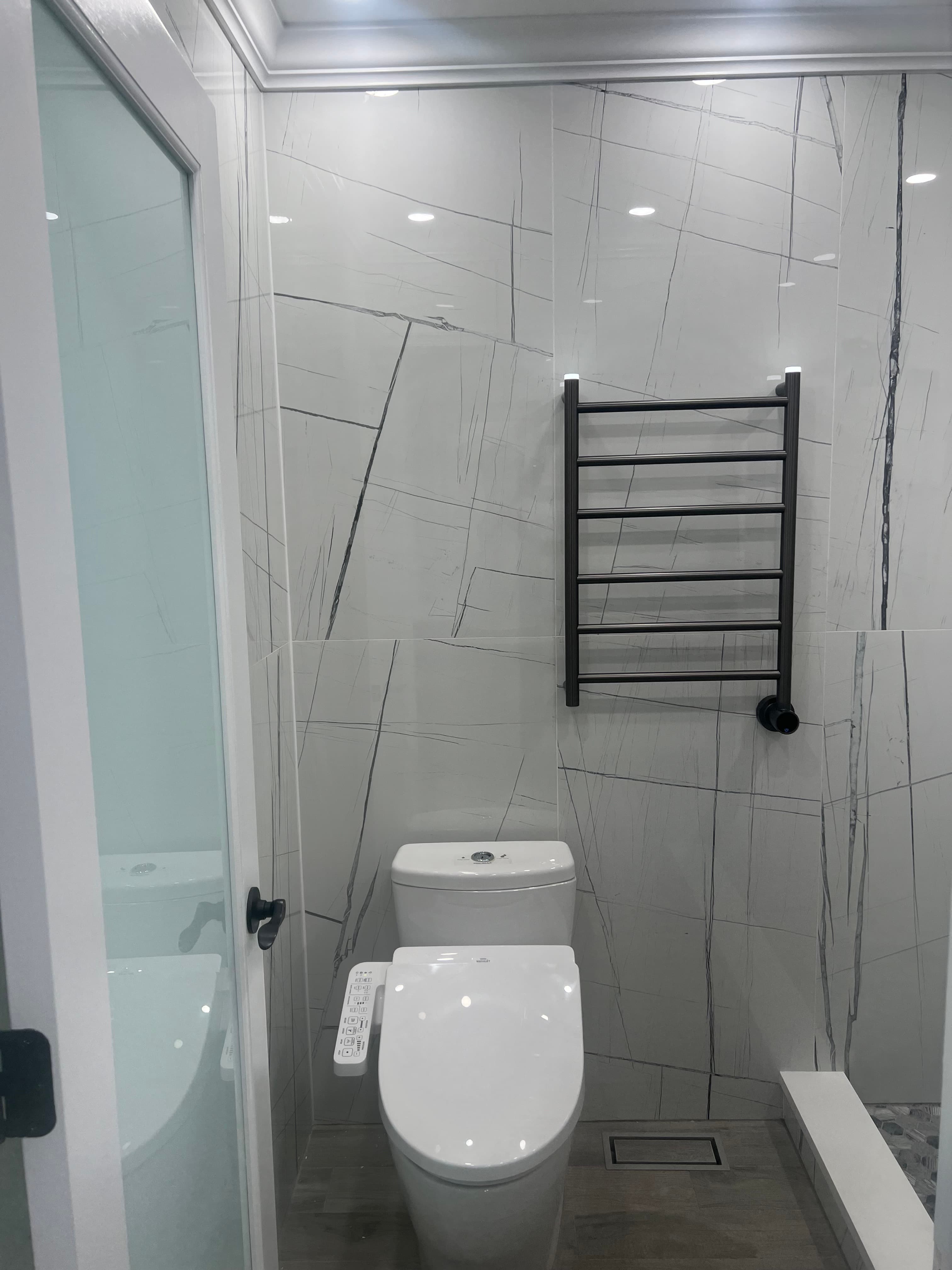 Bathroom vanity installation